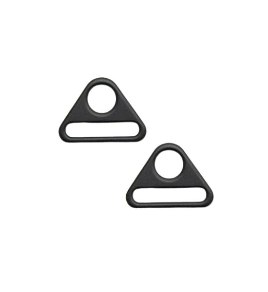 1.5 TRIANGLE RING 2CT MATTE BLACK