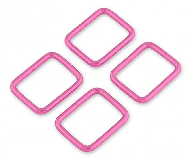 Four Tula Pink 1in Rectangle Rings
