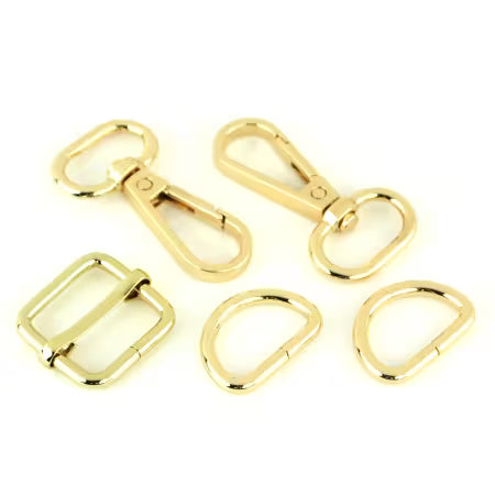 Basic Hardware Set Level 3 3/4in Gold