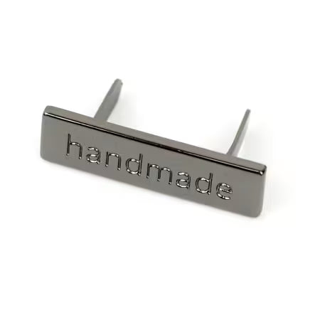 Serif Handmade Label Gunmetal