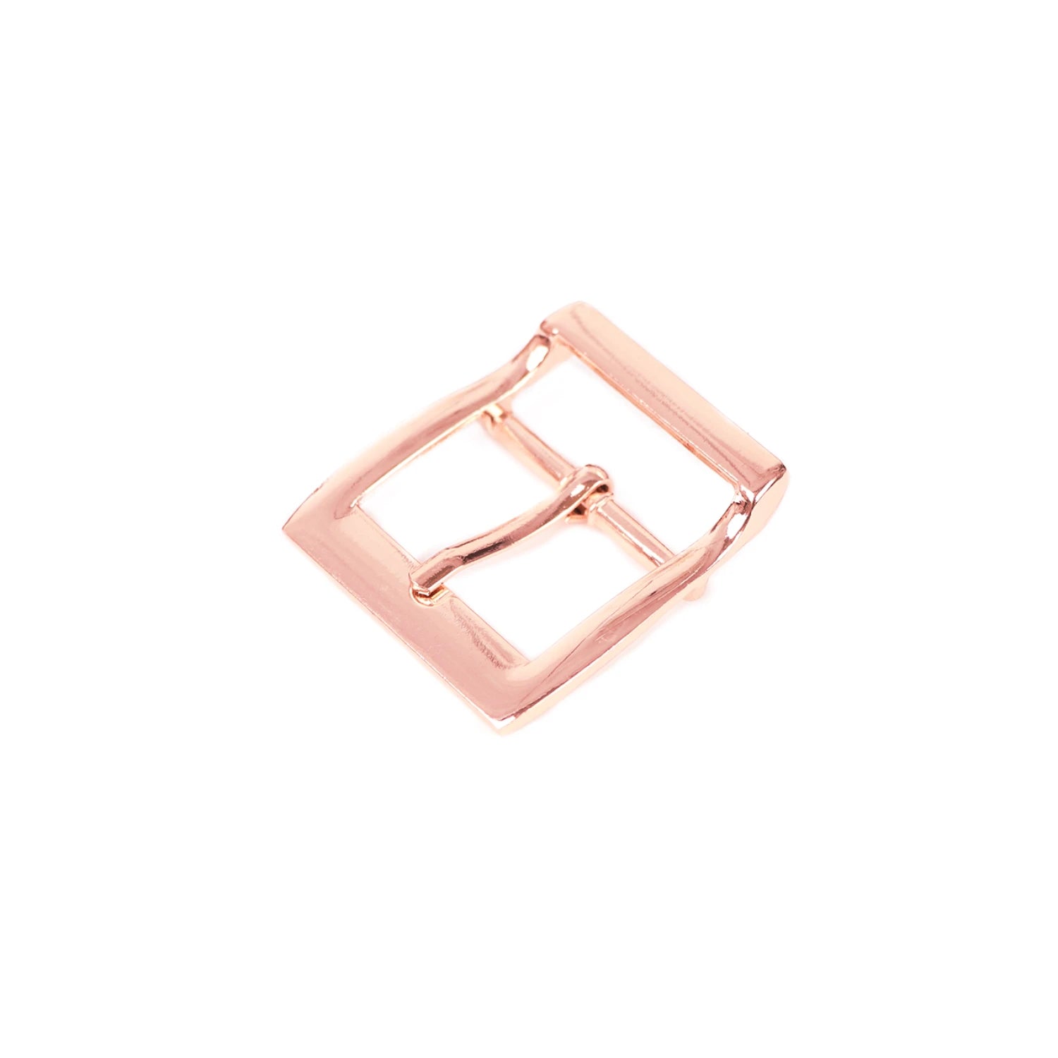 BELT BUCKLE 1 1/4" ROSE GOLD
