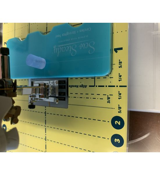 Sew Steady Universal Circles + Straights Tool and Mat