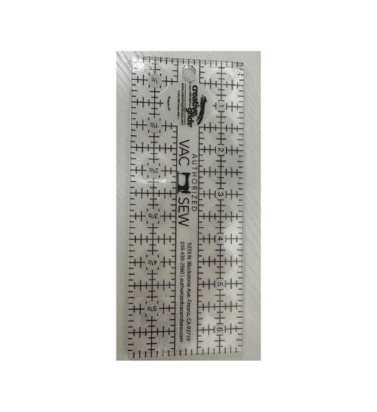 Creative Grids Shop Ruler 6-1/2in x 2-1/2in