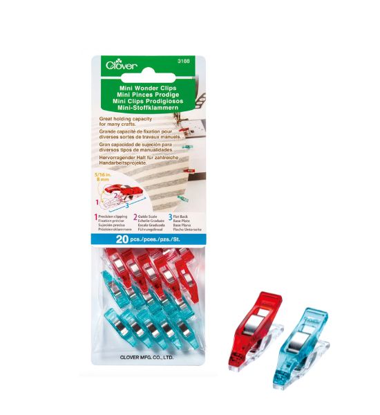 Mini Wonder Clips 20 pcs