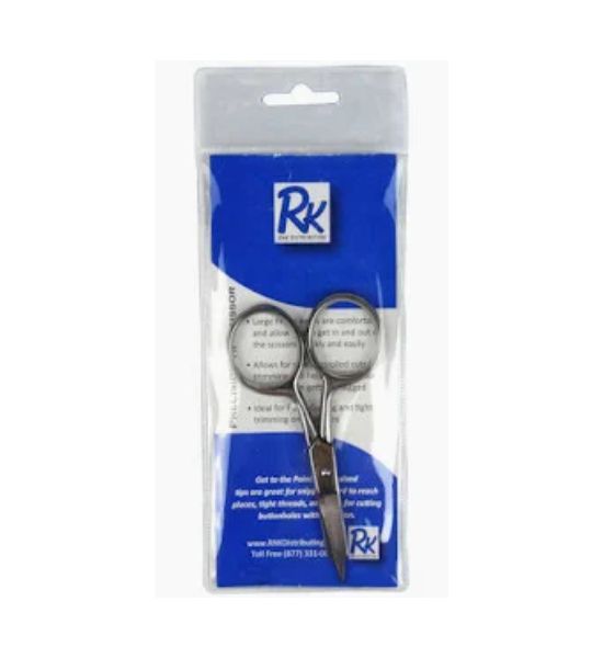 RNK Micro-Serrated Precision Straight-Tip Trimming Scissor