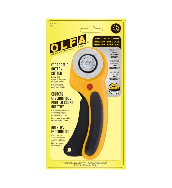 45 mm Deluxe Ergonomic Rotary Cutter 45 mm Deluxe Ergonomic Rotary Cutter