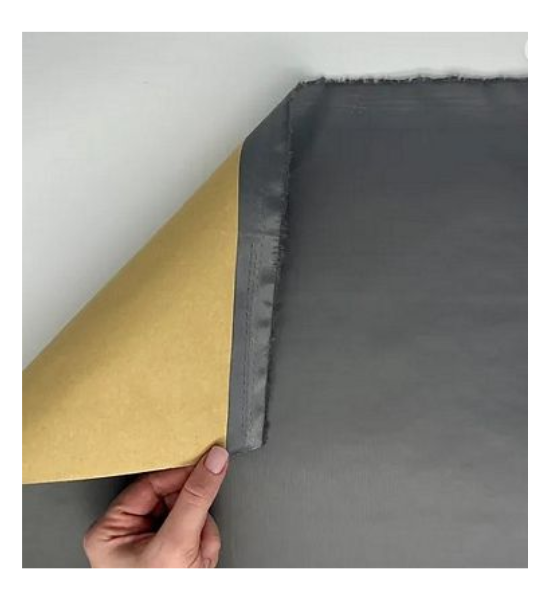 Simply Classic Adhesive Ripstop Nylon Lining – Gray – 18" x 54"