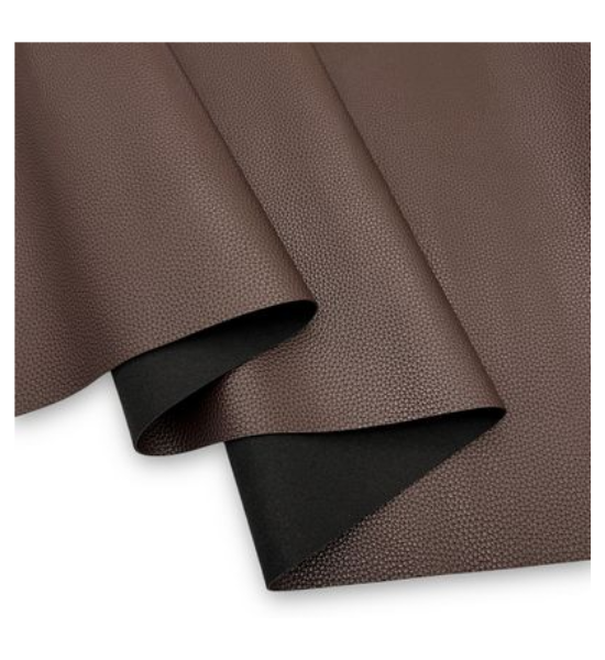 Simply Classic Textured Faux Leather – Dark Brown – 18" x 54"