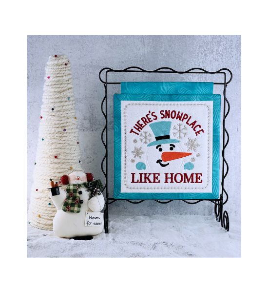 Snow Place Like Home Hanging USB Design
