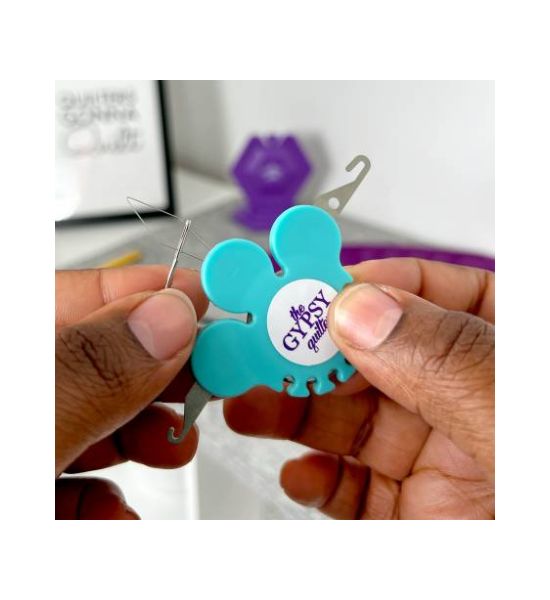 The Gypsy Quilter 3 In 1 Needle Threader with Cutter