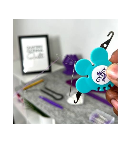 The Gypsy Quilter 3 In 1 Needle Threader with Cutter