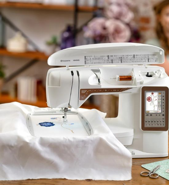 Refurbished HUSQVARNA® VIKING® DESIGNER TOPAZ™ 40 Sewing & Embroidery Machine