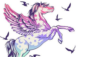 Tula Pink Pegasus Pencil Pouch (PRE-ORDER-AVAILABLE FALL 2026)