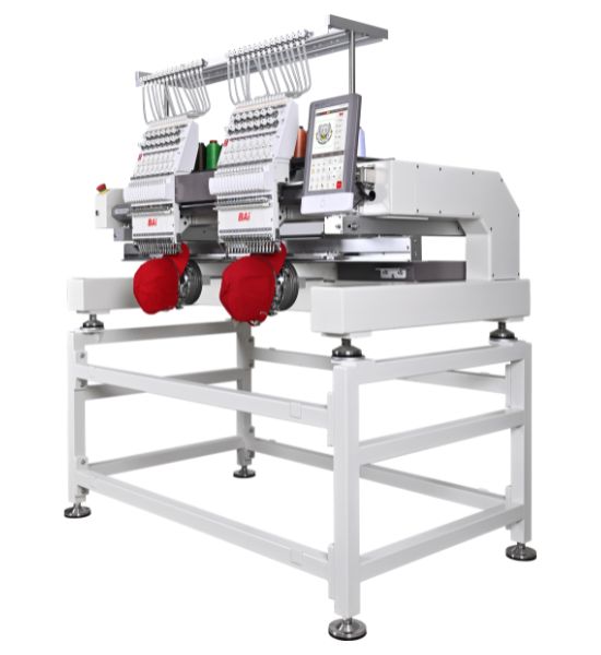 BAi THE VISION – 2 Head 15 Needle Commercial Embroidery Machine