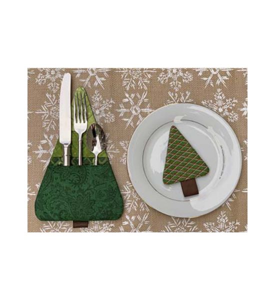Tree Coaster Mug Rugs Etc Set USB Design