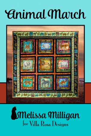 ANIMAL MARCH QUILT PATTERN