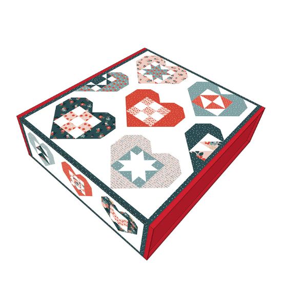 Vintage Charm Wholehearted Quilt Boxed Kit
