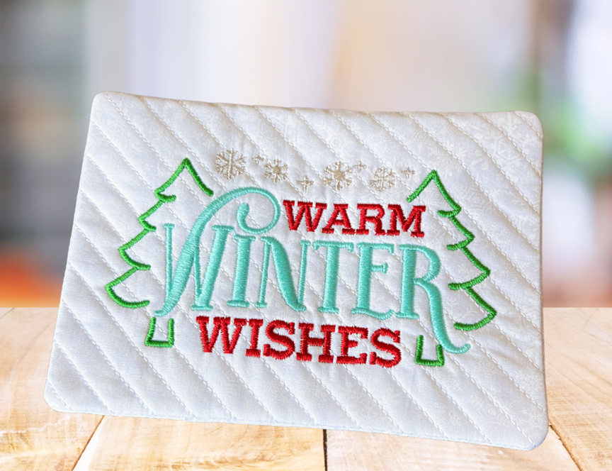 Embroidery Garden Mug Rug and Mini Hangings Bundle (Exclusive)