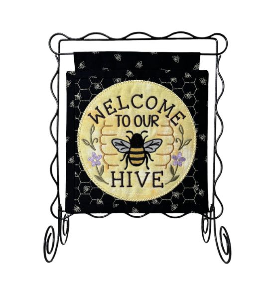 Welcome to Our Hive Hanging
