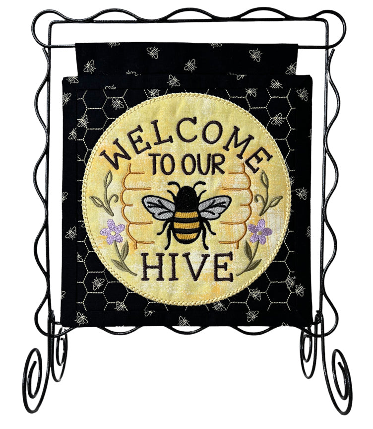 Embroidery Garden Mug Rug and Mini Hangings Bundle (Exclusive)