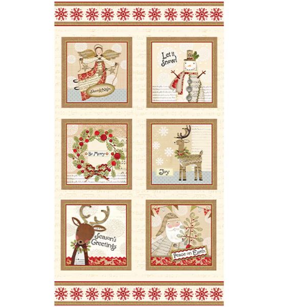 White Christmas Panel