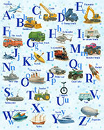 Things That Go From A to Z : Baby Blue