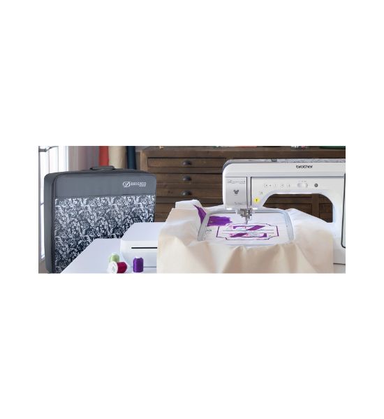 XP3 Rolling Trolley with Embroidery Arm Storage