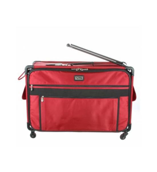 Tutto Sewing Machine Case On Wheels Red