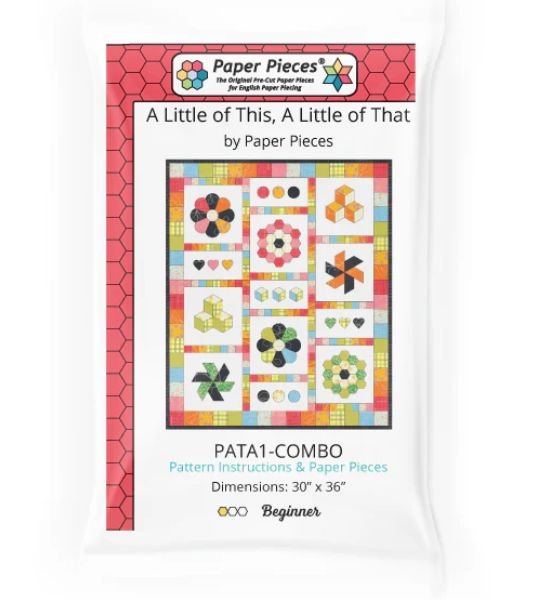 A Little of This, A Little of That Pattern + Pieces by Paper Pieces