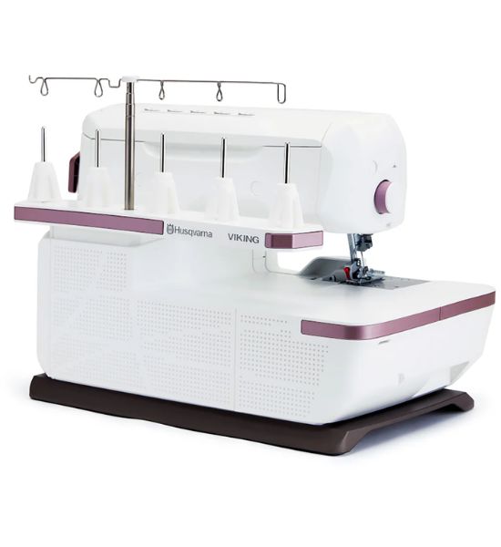 Refurbished HUSQVARNA® VIKING® AMBER™ Air S | 500 Coverlock Machine
