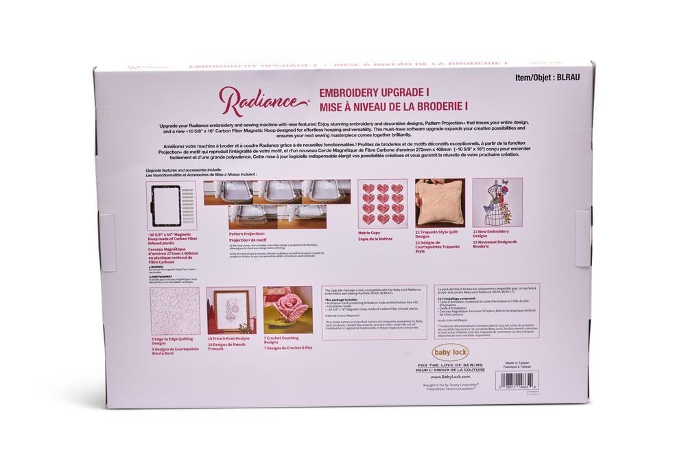 PRE_ORDER Radiance Embroidery Upgrade I