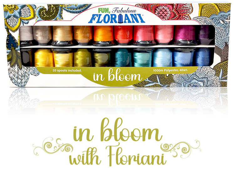 FLORIANI IN BLOOM 20 SPOOL SET