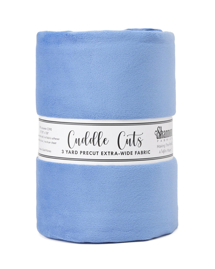 Shannon Fabrics 3 Yard Cuddle® Cut C390 - Bluebell