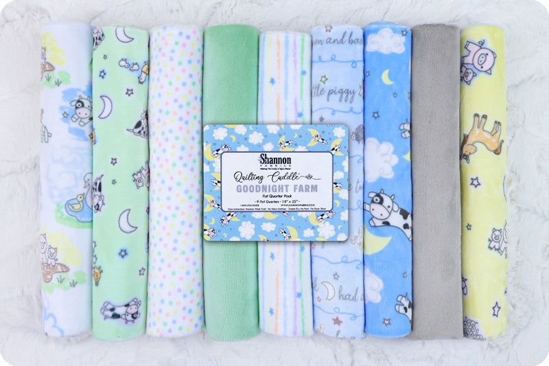 Quilting Cuddle® Fat Quarter Pack Goodnight Farm
