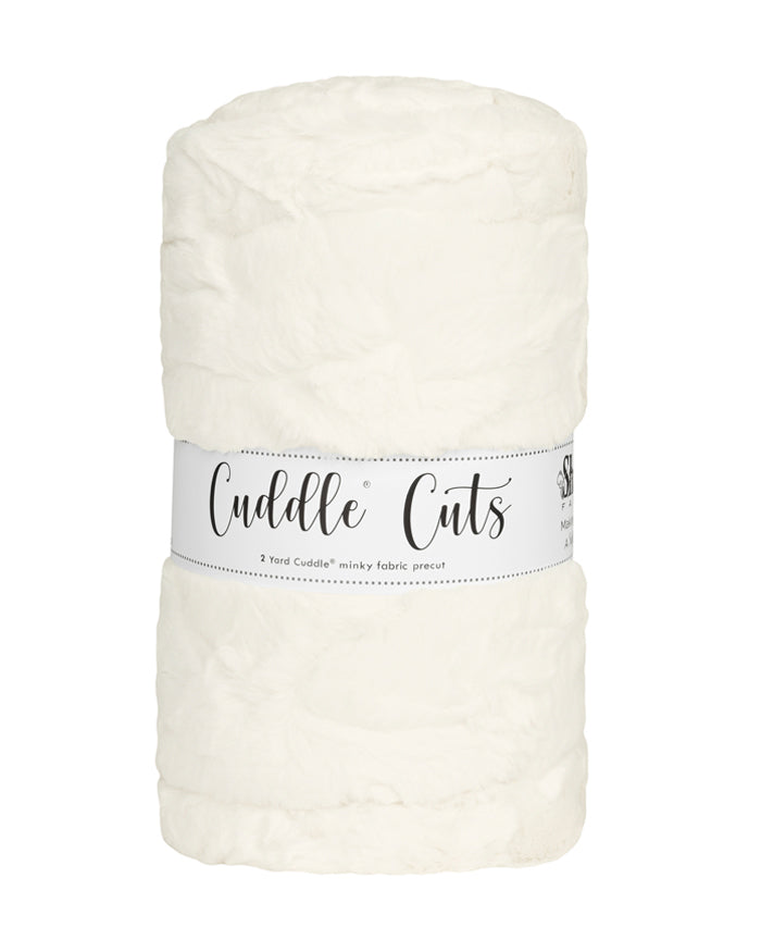 2 Yard Luxe Cuddle® Cut Hide Natural