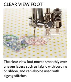 Convertible Free Motion Quilting Foot Set (MC8900, MC8200, MC9900)