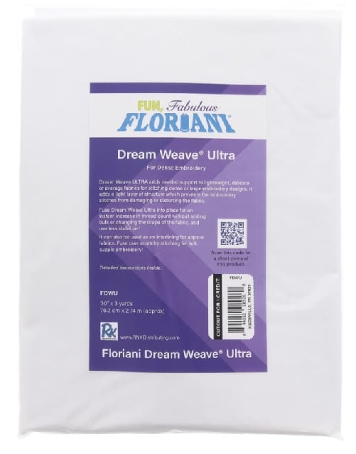 Floriani Dream Weave Ultra (Fusible) 30" x 3yds