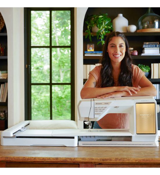 HUSQVARNA® VIKING® DESIGNER EPIC™ 3 — Sewing & Embroidery Machine