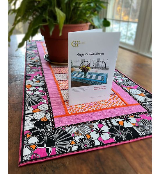 Serge It! Table Runner Pattern
