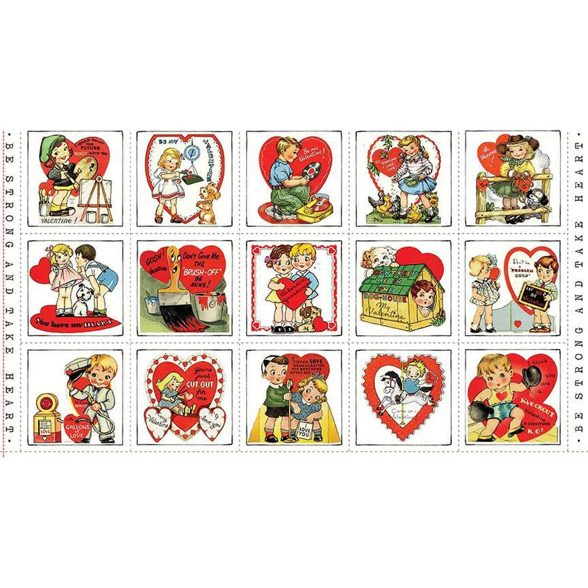 Take Heart Patch Panel PD15382 - Riley Blake Designs