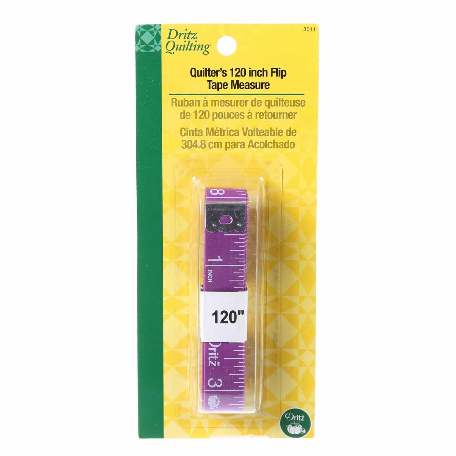 Quilter's 120 in Flip Tape Measure