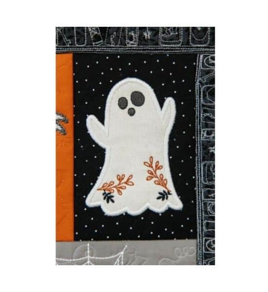 Pumpkins & Potions Ladder Quilt Machine Embroidery CD