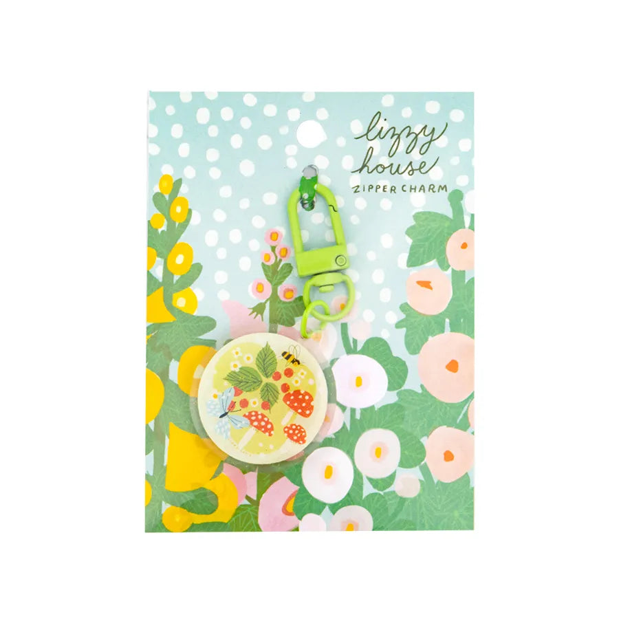 ZIPPER GLITTER CHARM TINY MEADOW