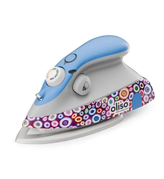 Oliso Mini Iron With Trivet Kaffe Fassett (Pre-Order Release Date JUNE 15, 2025)
