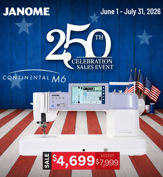 Janome Continental M6