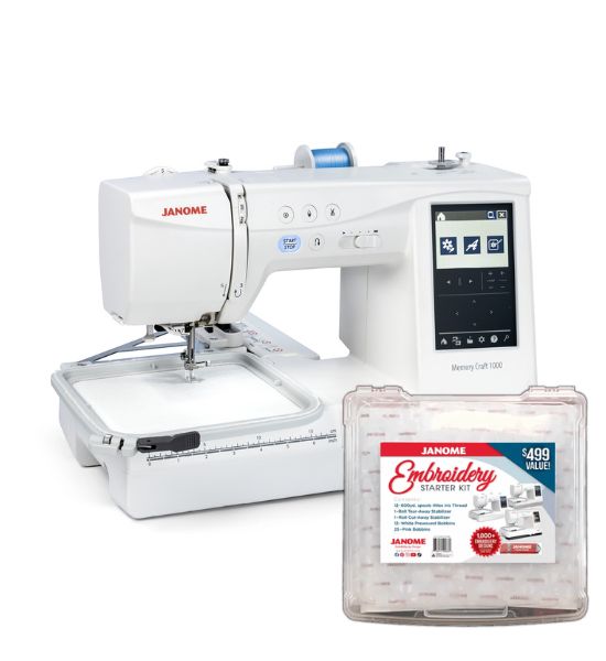 Janome Memory Craft 1000 Sewing & Embroidery Machine