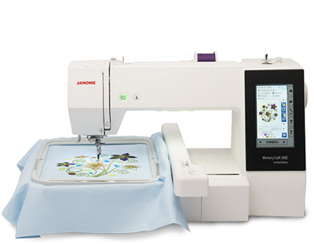 Janome Memory Craft 500E Limited Edition
