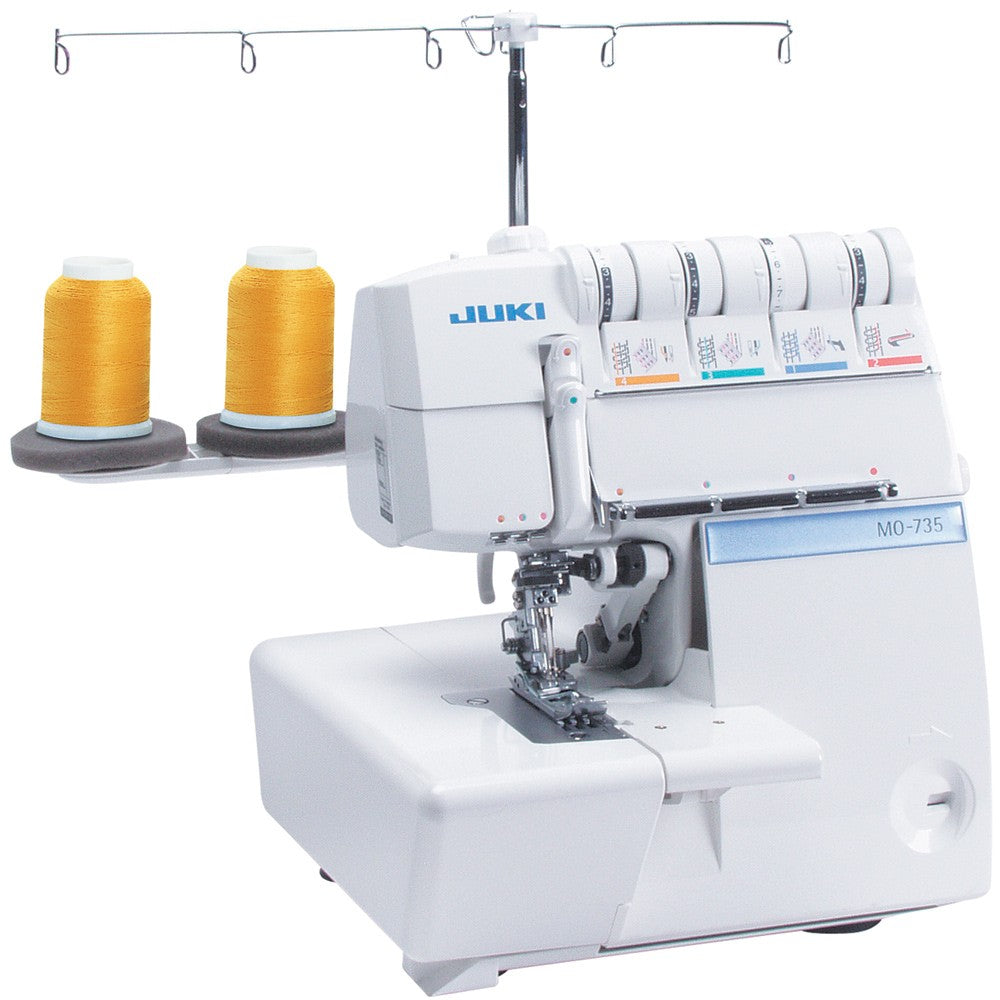 JUKI MO-735 2/3/4/5 Thread Overlock Serger with Chainstitch and Coverstitch