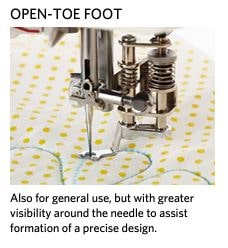 Convertible Free Motion Quilting Foot Set (MC8900, MC8200, MC9900)