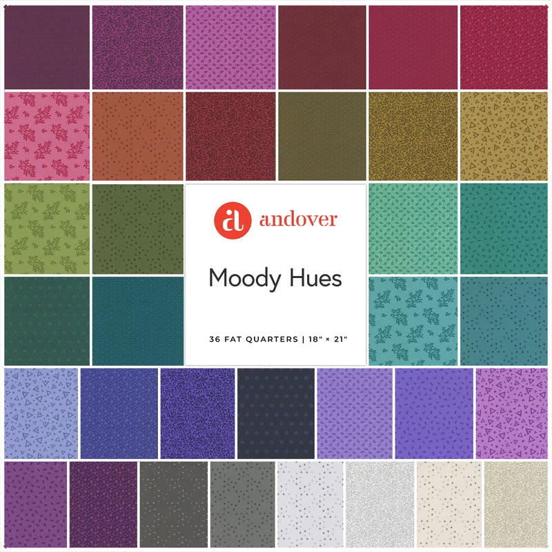 Moody Hues Fat Quarter Bundle